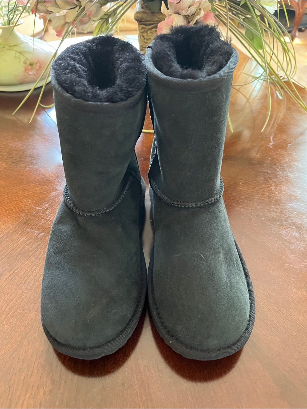 UGG Black Kids Classic Short Boots